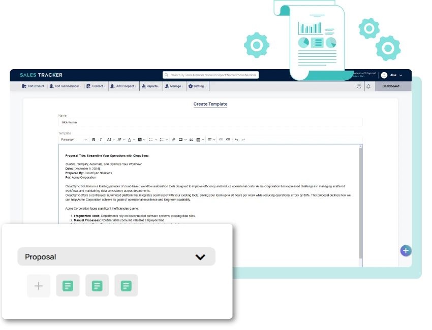 Manage Proposals
